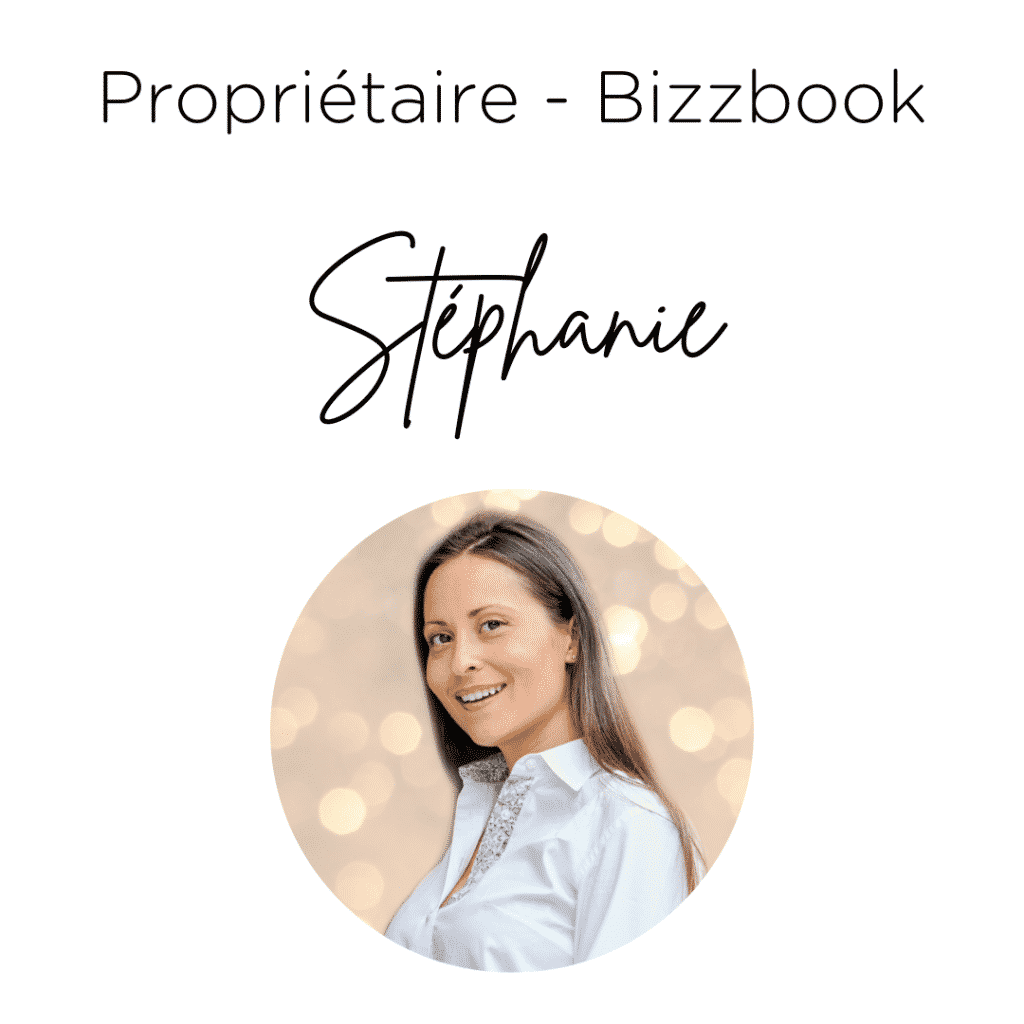 Stéphanie propriétaire Bizzbook