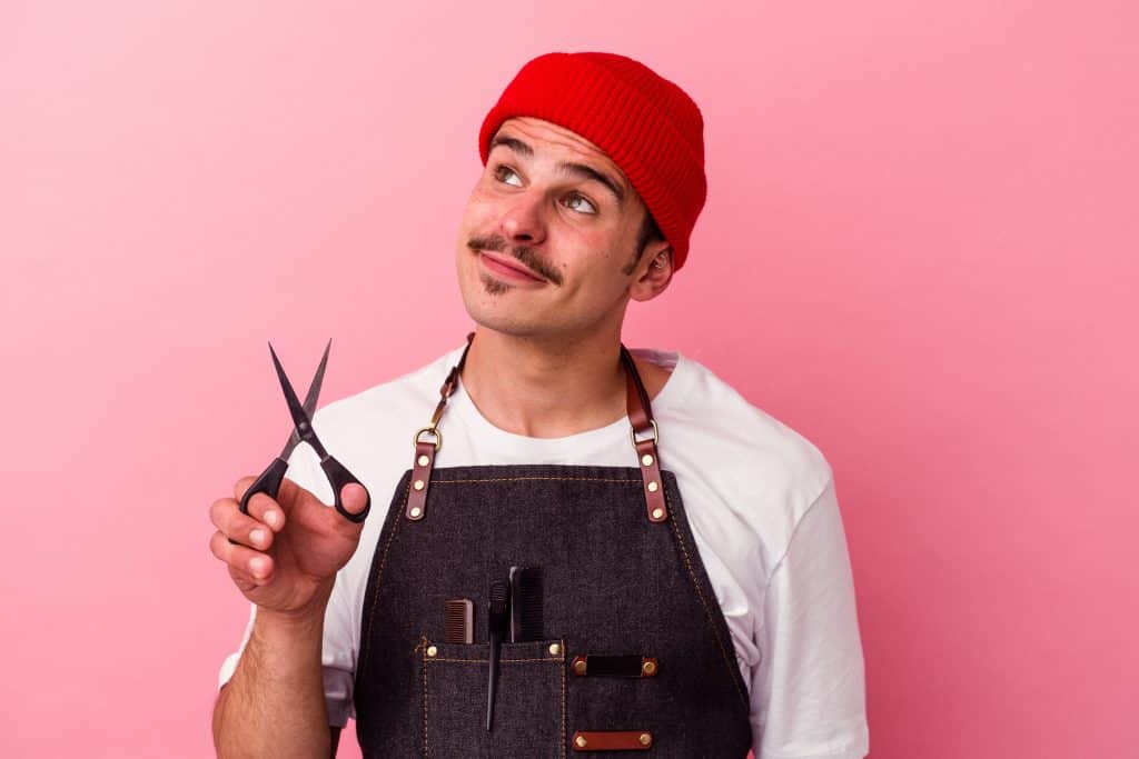 guy with a moustache