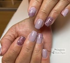 Manucure mauve