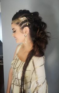 Tresses pour bal de finissants