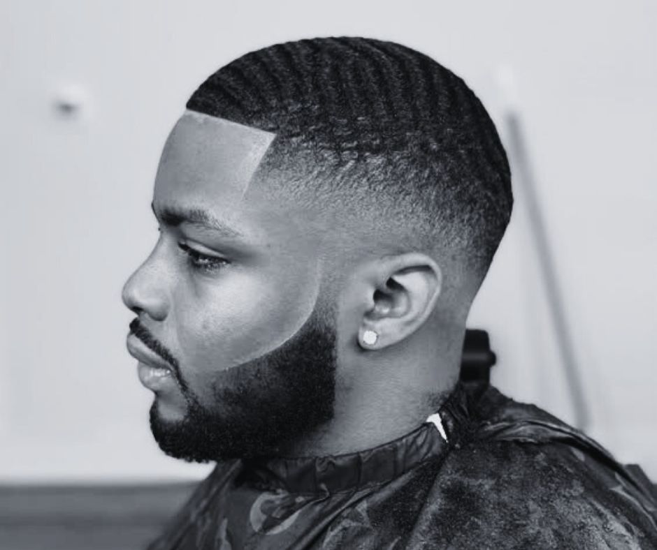 Coiffure homme noir